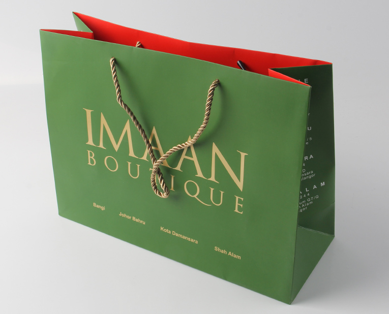 銅版紙袋-廣州駿業包裝實業有限公司 銅版紙袋