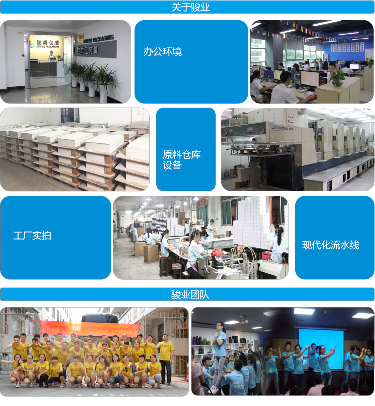 手表盒定制骏业包装公司介绍