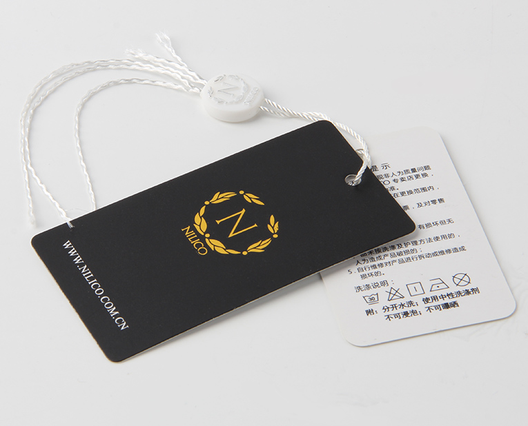 衬衫吊牌如果使用烫金工艺，工厂的老师傅对这1点很在意